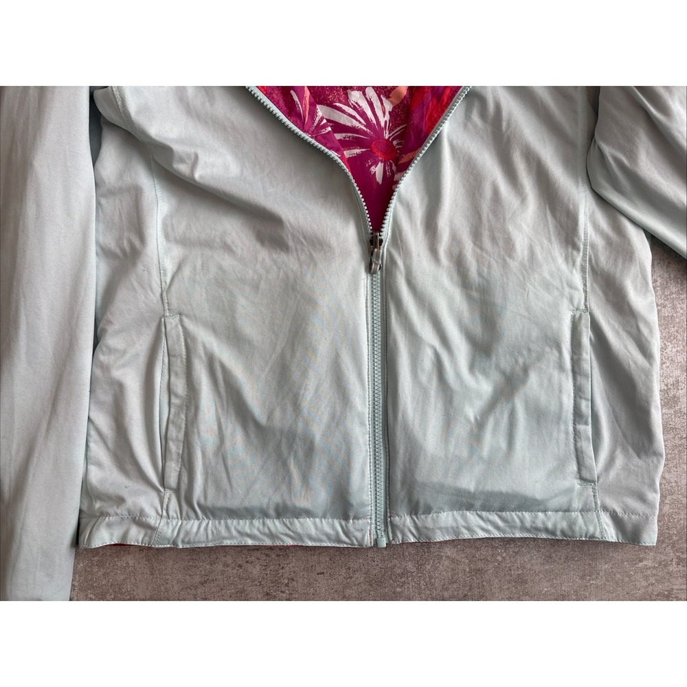 Columbia Reversible Youth/Big girl XL Windbreaker Jacket 2in1 - Picture 4 of 9